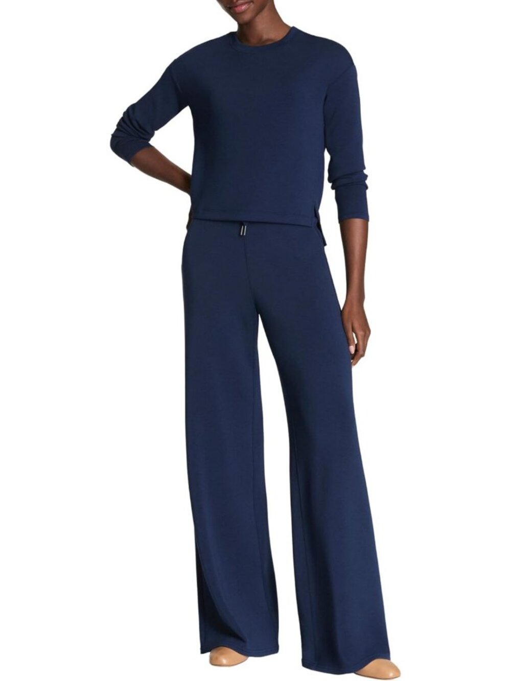 Cozy Relaxed Long Sleeve Top - Lightweight, Soft Fabric, Perfect for Layering